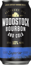 Woodstock Bourbon & Cola 10% Can 4X375ML