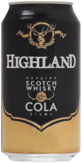 Highland Scotch 4.8% & Cola Can 4X440ML