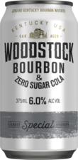Woodstock Bourbon & Zero Cola 6% Can 6X375ML