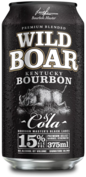 Wild Boar Bourbon & Cola 15% Can 4X375ML