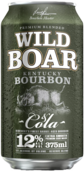 Wild Boar Bourbon & Cola 12% Can 3X375ML