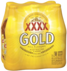 XXXX Gold 3.5% Bottle 6X375ML
