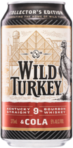 Wild Turkey Bourbon & Cola 9% Heritage Can 4X375ML