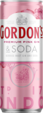 Gordons Pink Gin & Soda Can 4X250ML