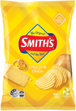 Smiths Crinkle Cheese & Onion 90GM