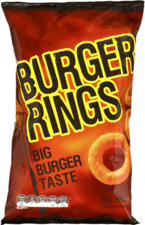 Smiths Burger Rings 90GM