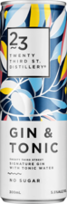 Twenty Third Street Gin & Tonic Can 4X300ML