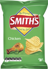 Smiths Crinkle Chicken 170GM