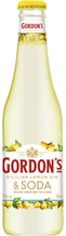 Gordons Gin Sicilian Lemon Bottle 4X330ML