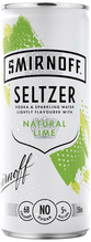 Smirnoff Seltzer & Lime 5% Can 4X250ML