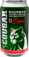 Cougar Bourbon & Cola Can 10X375ML