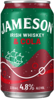 Jameson & Cola 4.8% Can 4X330ML