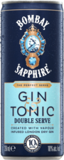 Bombay Sapphire Gin & Tonic 10% Can 4X250ML