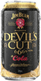 Jim Beam Devils Cut Bourbon & Cola Can 4X375ML