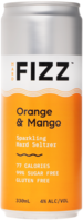 Hard Fizz Orange & Mango Can 4X330ML