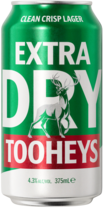 Tooheys Extra Dry Can 30X375ML