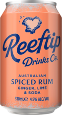 Reeftip Ginger & Lime 4.5% Can 4X330ML