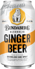 Bundaberg Alcoholic Ginger Beer Can 4X375ML