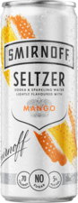 Smirnoff Seltzer & Mango 5% Can 4X250ML