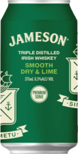 Jameson Dry & Lime 6.3% Can 10X375ML