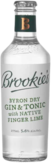 Brookies Byron Dry Gin & Tonic Finger Lime Btl 4X275ML