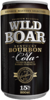 Wild Boar 15% Bourbon Can 4X200ML